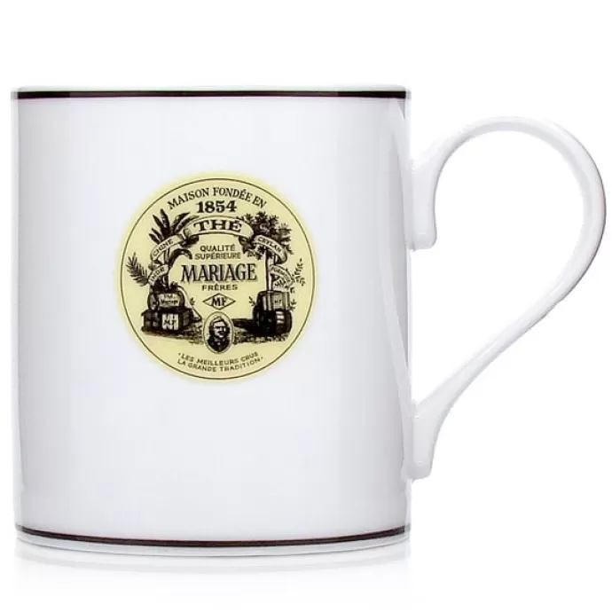 MARIAGE FRÈRES Théières et tasses | Tous les Objets du Thé^Crémier « ART DECO » Ceramique Noire