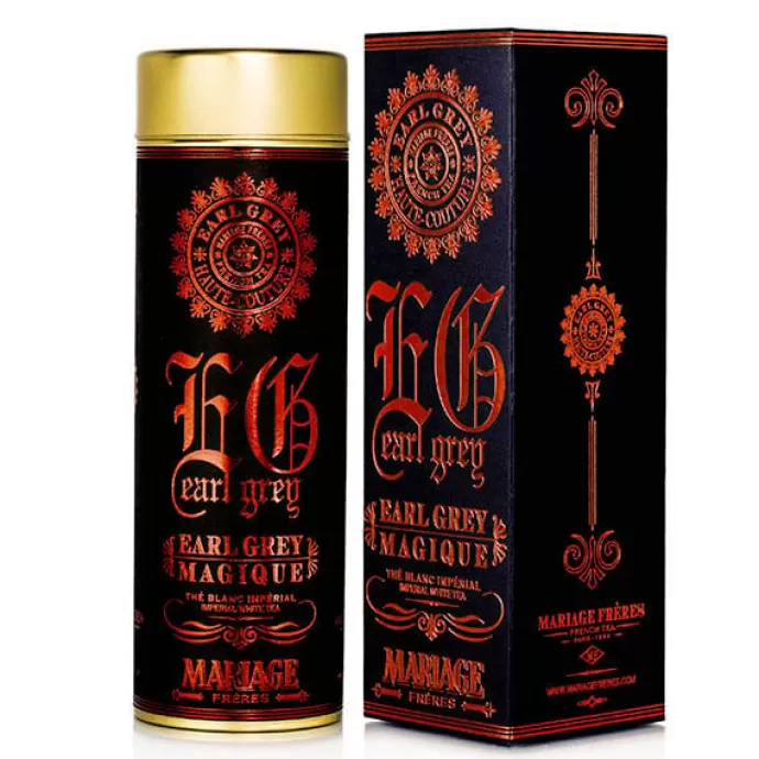 MARIAGE FRÈRES Les Flacons Collectors | Thé blanc^EARL GREY LIMERANCE - Thé Noir Organique à La Bergamote De Calabre