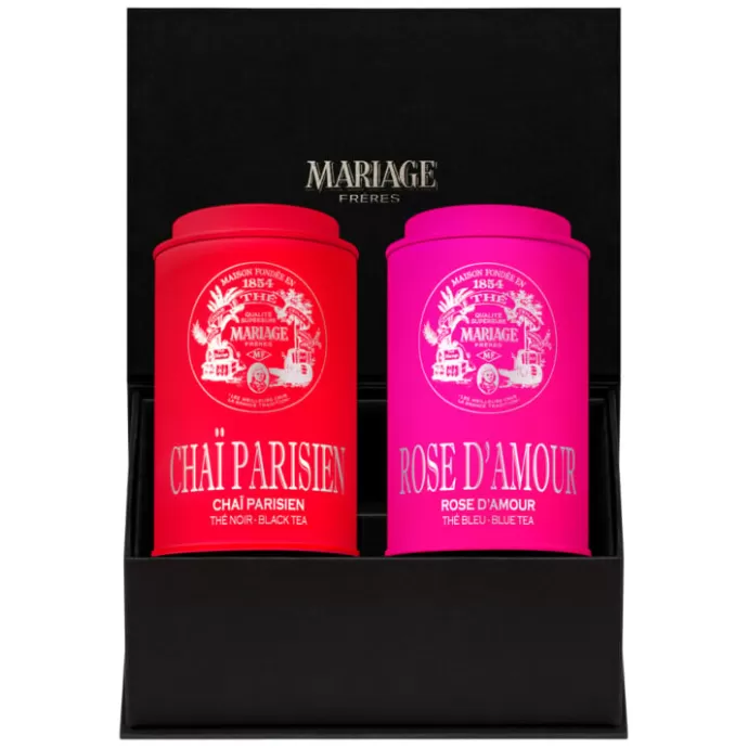 MARIAGE FRÈRES Coffrets de 2 thés^FRENCH LOVER